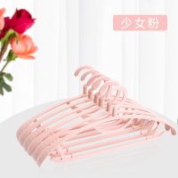 无痕晒衣架家用衣服收纳挂架挂钩宽肩塑料防滑成大衣人晾衣服撑子衣架 三维工匠