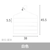 多功能铁艺裤架家用衣架创意多层魔术裤子挂架衣柜收纳衣架 三维工匠