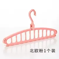 衣架多功能晾衣架挂钩家用防滑魔术塑料衣服挂儿童夹收纳衣架 三维工匠
