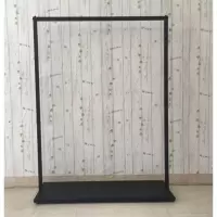 服装店展示架多层落地式男女装挂衣架组合店铺陈列架货架上墙晾晒架 三维工匠 单板180*40*160 官方标配