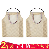 放蒜头姜收纳墙挂式厨房装蒜姜袋子生姜大蒜储物袋姜葱蒜手提挂袋收纳袋 三维工匠