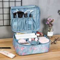 化妆包女便携旅行收纳包大容量化妆品收纳盒ins风超火小号洗漱袋收纳袋 三维工匠
