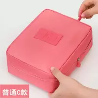 网红化妆包ins风超火小号女便携大容量旅行随身品箱收纳盒洗漱袋收纳袋 三维工匠