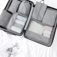 旅行收纳袋行李箱衣物衣服旅游分装内衣收纳打包整理袋子便携收纳袋 三维工匠