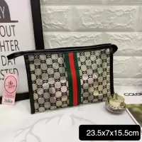 网红化妆包ins风超火网纱洗漱包少女便携小随身口红手拿包收纳袋收纳袋 三维工匠