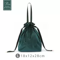抽绳化妆包女网红旅行便携可爱小号收纳袋ins风超火大容量随身品收纳袋 三维工匠