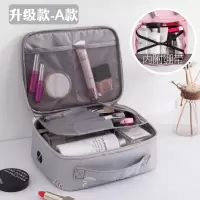 ins网红化妆包女小号便携韩国简约大容量多功能化妆品收纳袋旅行收纳袋 三维工匠收纳盒