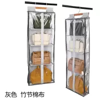 后包包防尘收纳挂袋透明全封闭防潮墙面挂包悬挂放包置物袋收纳袋 三维工匠