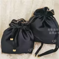 CPb护肤品化妆收纳包大容量旅行便携随身洗漱布束口抽绳袋子小号收纳袋 三维工匠