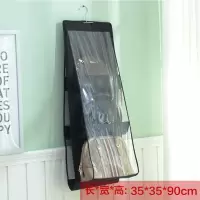 包包收纳挂袋布艺皮包挂袋悬挂式置物架家用衣柜透明防尘收纳收纳袋 三维工匠