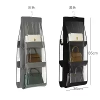 包包收纳挂袋墙挂式布艺家用衣柜墙挂式衣厨置物袋收纳架宿舍收纳袋 三维工匠