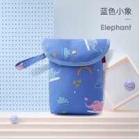 多功能婴儿尿片收纳袋宝宝尿不湿收纳袋妈咪包小号迷你轻便收纳袋 三维工匠