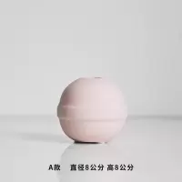 莫兰迪色陶瓷花瓶北欧风格磨砂创意小花瓶客厅插花干花装饰品摆件 三维工匠 粉色