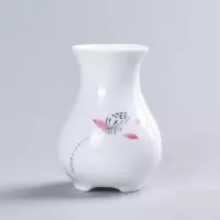 小清新陶瓷花瓶花插现代简约假花干花花器客厅餐桌家居装饰品摆件 三维工匠 颜/花瓶荷香 小