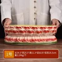 陶瓷佛像底座加高供奉观音财神爷关公莲花座摆件托架家用佛堂寺庙 三维工匠 1号-20寸