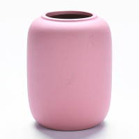 陶瓷创意小花瓶现代简约客厅家居桌面摆件小号插花莫兰迪色装饰 三维工匠 XD-素烧花插-A06