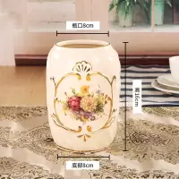 小花瓶陶瓷电视柜北欧式创意简约装饰品摆件客厅插花干花花瓶水养 三维工匠 C款组合