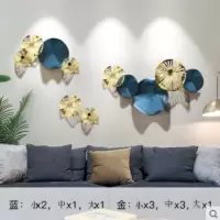 简约现代金属铁艺壁饰客厅沙发背景墙面装饰品壁挂件玄关立体墙饰 三维工匠 整装B款