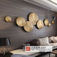 入户玄关墙面装饰挂件轻奢现代过道壁饰创意客厅沙发背景墙装饰品 三维工匠 八音叠奏*大8片