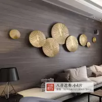 入户玄关墙面装饰挂件轻奢现代过道壁饰创意客厅沙发背景墙装饰品 三维工匠 十全十美