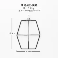 客厅墙面装饰品创意ins风卧室房间背景墙上墙壁挂件壁饰 水培花瓶 三维工匠 圆形a款-金色