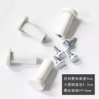 ins北欧风创意洞洞板磁铁留言板照片墙壁饰办公室客厅墙上装饰品 三维工匠 字母贴(黑)120个/盒