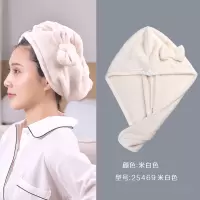 加厚干发帽成人吸水长发包头毛巾女浴帽可爱擦头发干发巾速干 三维工匠 中款-蓝花