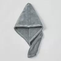 纯棉干发帽女吸水速干成人擦头发包头巾全棉加厚浴帽 三维工匠 棕色