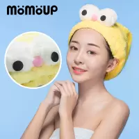 卡通可爱颜值头巾双层加厚吸水成人洗头浴帽擦头发 三维工匠 小鹿干发帽/干发巾