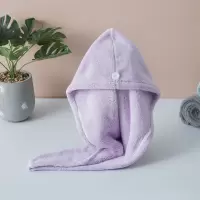 干发帽女强吸水速干擦头发浴帽裹擦包头巾毛巾可爱干发巾干发 三维工匠 两只樱花粉干发帽