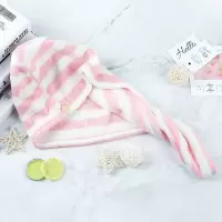 干发帽女吸水干发巾擦头发速干毛巾包头巾可爱洗头浴帽长发 三维工匠 灰色