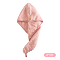 干发帽女擦湿头发快速强吸水双层加厚浴帽洗头发的速干毛巾包头巾 三维工匠 标准款:水蓝色+嫣红色