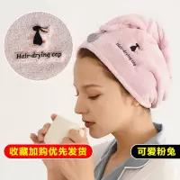 包头巾干发帽吸水速干帽女可爱卡通款加厚擦洗长头发毛巾网红 三维工匠 神秘火狐(收藏加购优先发货)