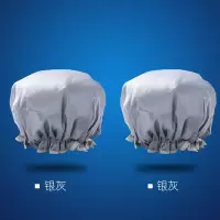 浴帽防水成人女款淋浴洗澡沐浴帽双层浴冒头套沐浴发套发帽浴帽女 三维工匠 豆沙粉2只装