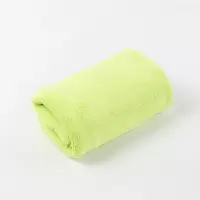 珊瑚绒加厚毛巾干发巾比纯棉柔软吸水速干不毛院包头巾 三维工匠 灰色 40x80cm