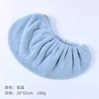 干发帽女超吸水速干加厚干发巾包头毛巾帽吸水干发浴巾冒 三维工匠 钴蓝色A