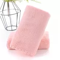 毛巾高密珊瑚绒干发巾洗脸吸水家用成人双层柔软擦脸速干擦头发帽 三维工匠 浅粉色