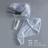 吸水干发帽女加厚懒人速干盘发巾包头巾洗头毛巾抖音可爱 三维工匠 嫣红色
