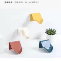 隆发 香皂盒吸盘免打孔壁挂式肥皂架沥水卫生间家用多功能收纳盒 三维工匠 蓝色(两个装)