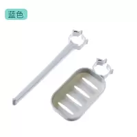 免打孔肥皂盒架卫生间香皂盒壁挂式香皂架家用浴室挂架毛巾架 三维工匠 粉色