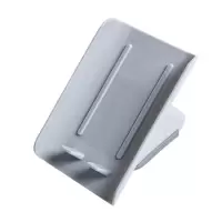 家用几何立式肥皂盒免打孔洗衣皂收纳置物架 卫生间沥水香皂盒架 三维工匠 几何灰色