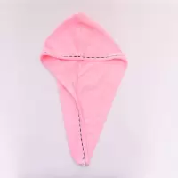 洗头包头巾浴帽头发干发帽女加厚吸水速干纯棉网红抖音可爱 三维工匠 天蓝