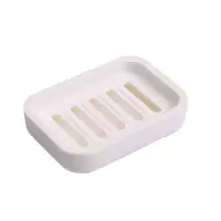 肥皂盒架子沥水卫生间创意洗衣肥皂盒香皂盒简约手工放肥皂架盒子 三维工匠 带盖灰色