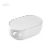 旅行肥皂盒便携密封香皂盒大号创意带盖锁扣防水卫生间皂盒收纳盒 三维工匠 升级按压款-珍珠粉