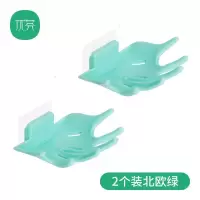 创意壁挂式肥皂盒吸盘卫生间家用沥水皂盒盘香皂架拖 三维工匠 [双层款]粉色2个装