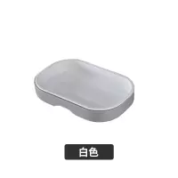 创意肥皂盒吸盘壁挂沥水免打孔双层浴室卫生间便携香皂置物架皂盒 三维工匠 红色双层