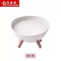 肥皂盒免打孔沥水学生北欧小号创意个性卫生间可爱宿舍香皂盒皂架 三维工匠 粉色