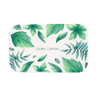 肥皂架卫生间硅藻泥吸水垫洗手台创意个性可爱硅藻土洗漱垫香皂盒 三维工匠 长方形淘气