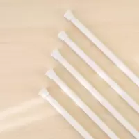 伸缩杆 伸缩棒 窗帘挂杆 浴帘杆 可伸缩挂杆 毛巾帘横杆 三维工匠 30-50CM浴杆