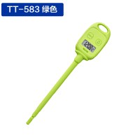 tanita家用水温计婴儿奶温厨房烘焙电子汤温度计TT-583 三维工匠 棕色